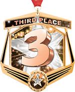 3rd Place Marquee Insert Medal
