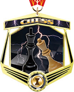 Chess Marquee Insert Medal