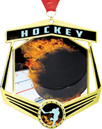 Hockey Marquee Insert Medal