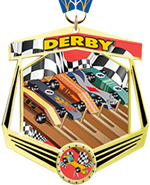 Derby Marquee Insert Medal