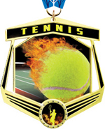 Tennis Marquee Insert Medal
