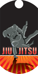 Martial Arts- Jiu Jitsu Dog Tag Insert