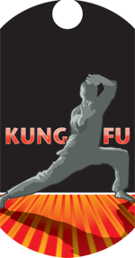 Martial Arts- Kung Fu Dog Tag Insert