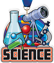 Science Colorix-M Acrylic Medal