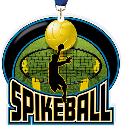 Spikeball Colorix-M Acrylic Medal - 5 inch