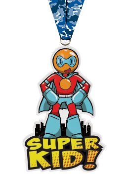 Exclusive Ping Pong-Table Tennis Super Kid Acrylic Medal- 4 inch