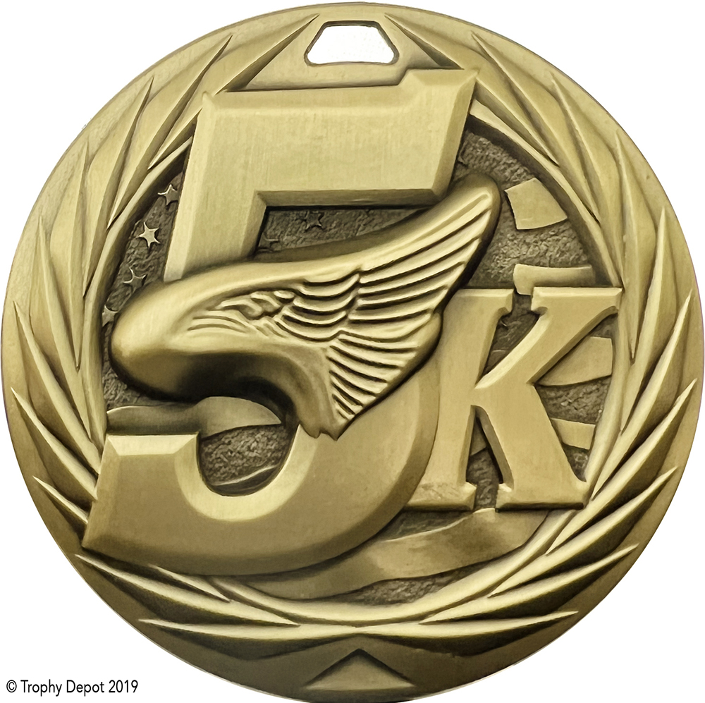 5K 2.75 inch Blade 3D Diecast Medal