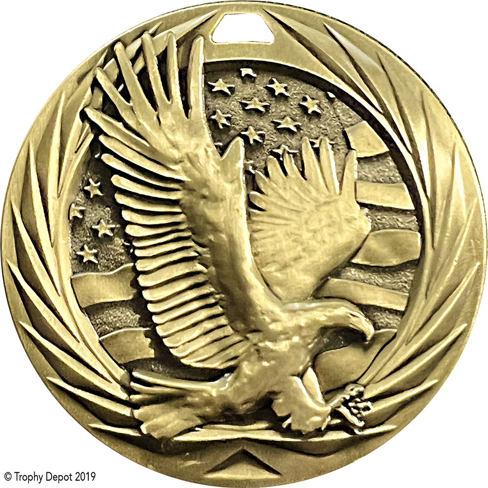 Eagle 2.75 inch Blade 3D Diecast Medal