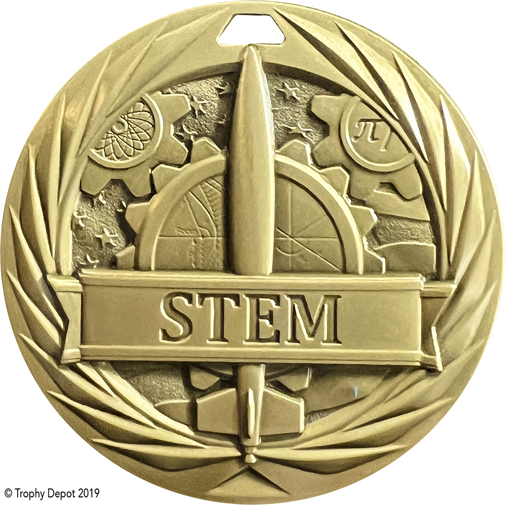 STEM 2.75 inch Blade 3D Diecast Medal