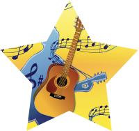 Music- Guitar Star Insert