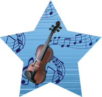 Music- Violin Star Insert