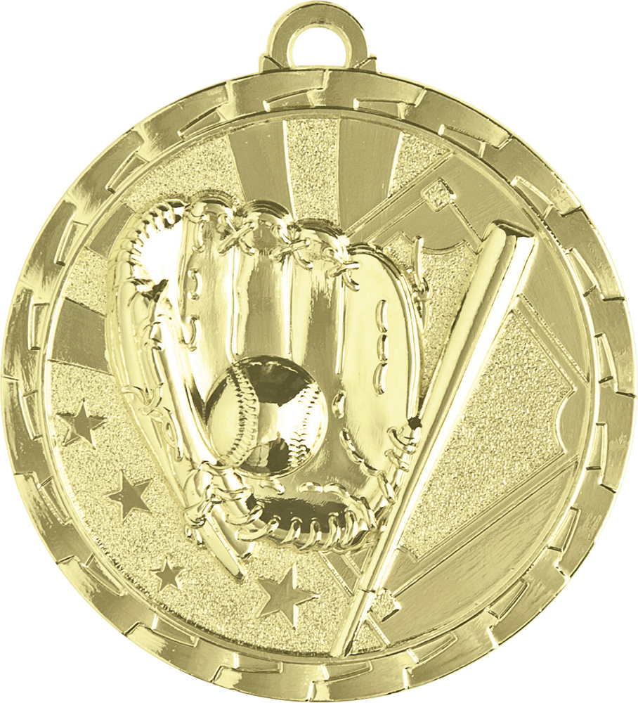 Baseball Bright Ray Medals 