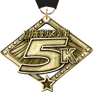 5K Diamond Star Medal