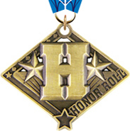 Honor Roll Diamond Star Medal