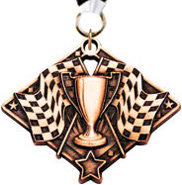Racing Diamond Star Medal - Bronze