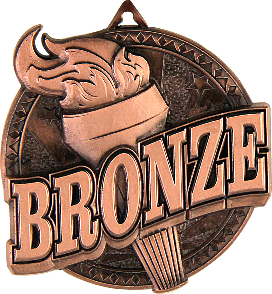 Bronze Ultra-Impact 3-D Medal