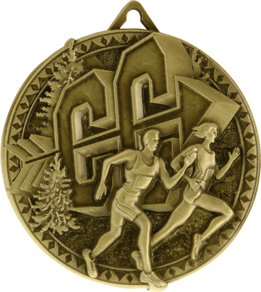Cross Country Ultra-Impact 3-D Medal