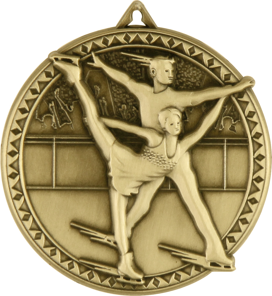 Figure Skating Ultra-Impact 3-D Medal