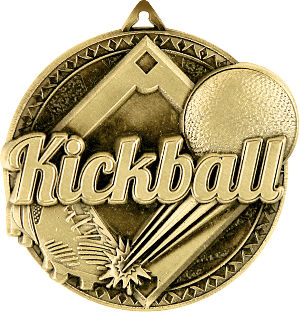 Kickball Ultra-Impact 3-D Medal