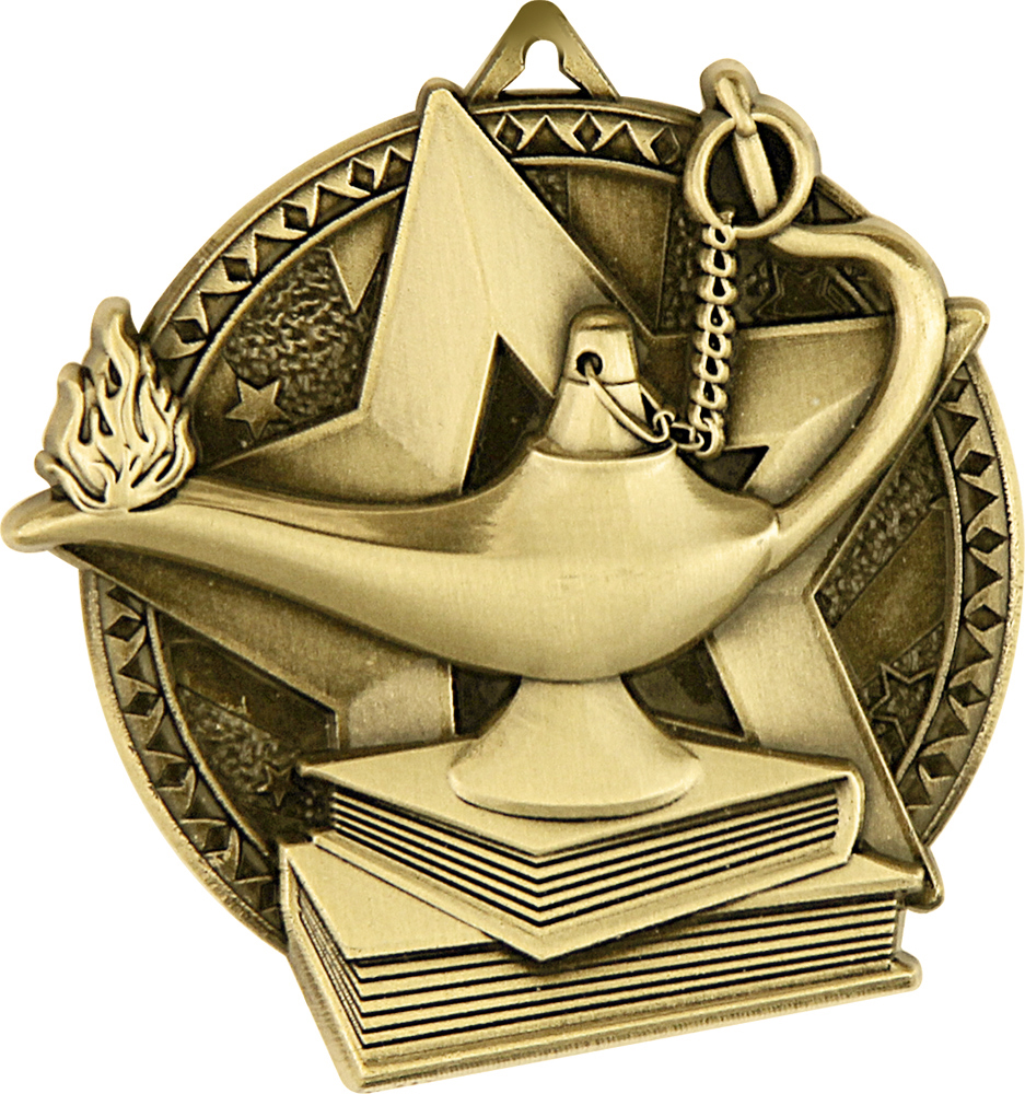 Knowledge Ultra-Impact 3-D Medal