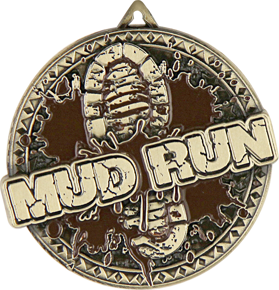 Mud Run Ultra-Impact 3-D Medal