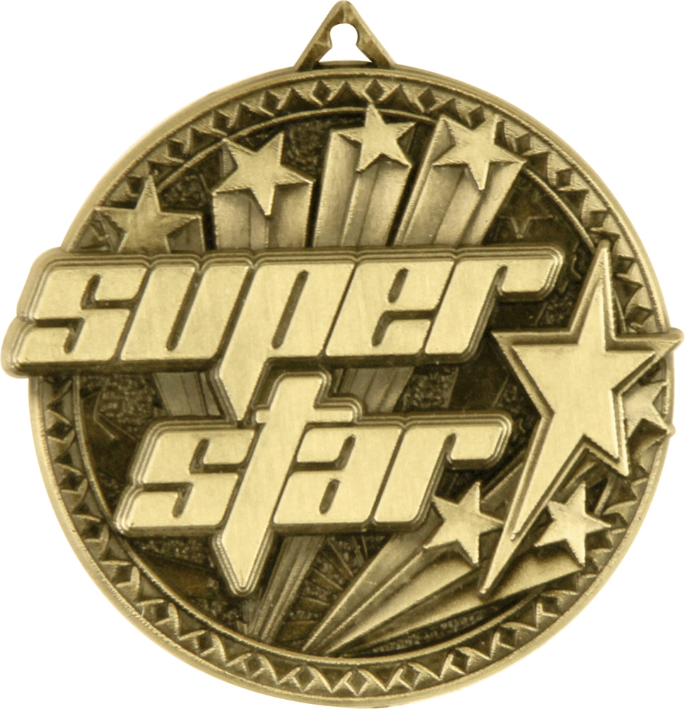 Super Star Ultra-Impact 3-D Medal