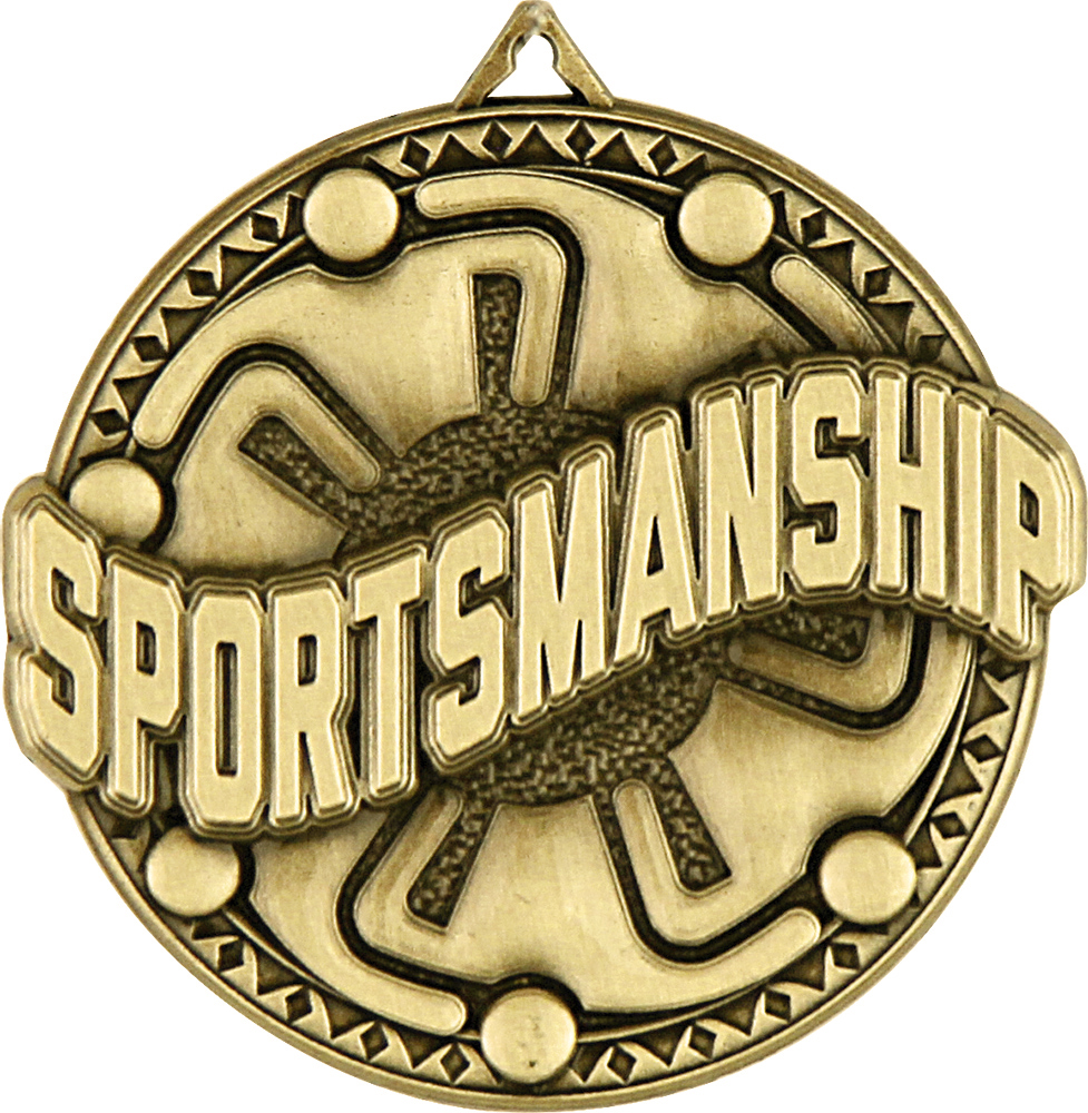 Sportmanship Ultra-Impact 3-D Medal