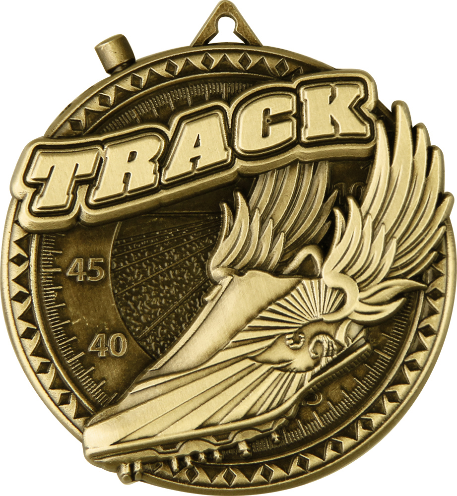 Track Ultra-Impact 3-D Medal