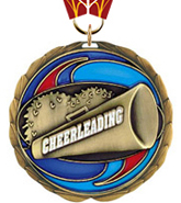 Cheer Epoxy Color Medal - Gold