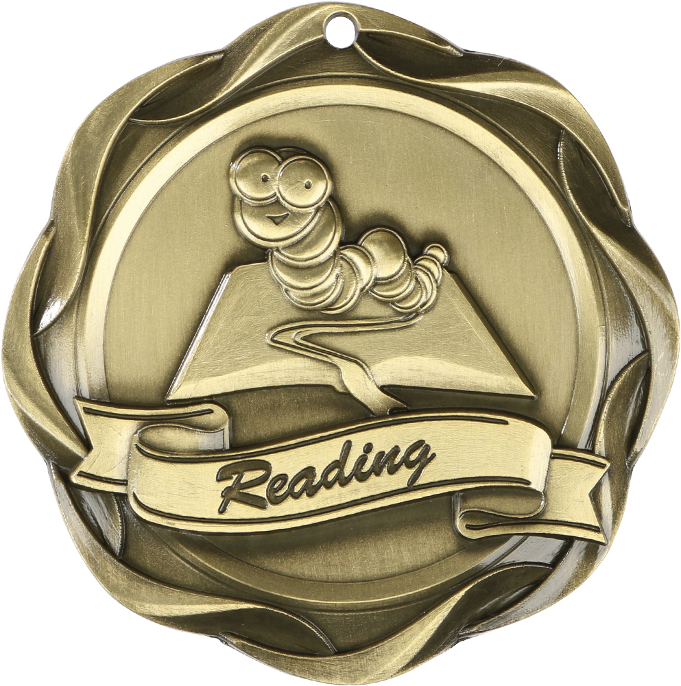 Reading Fusion Diecast Medal