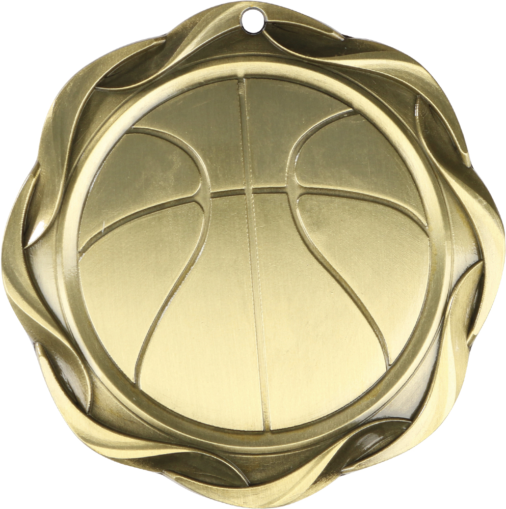 Basketball Fusion Diecast Medal