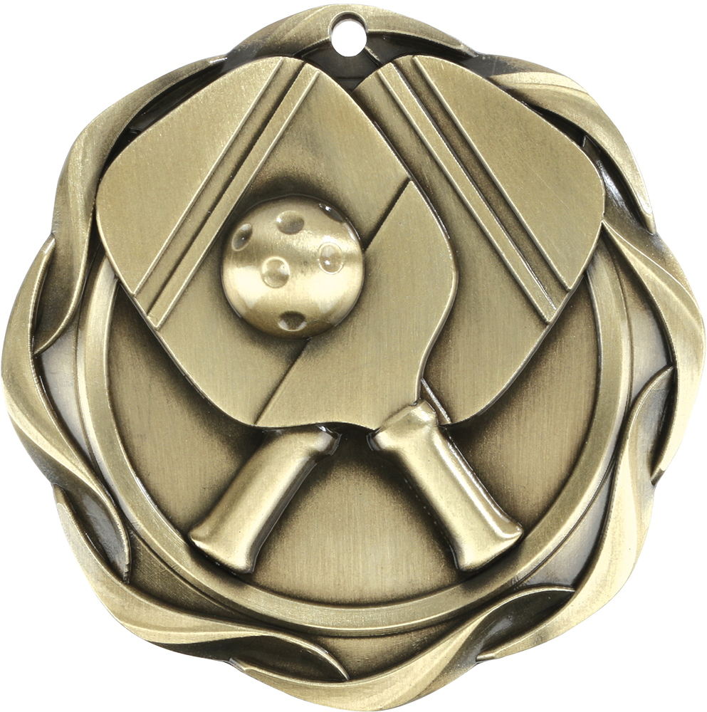 Pickleball Fusion Diecast Medal