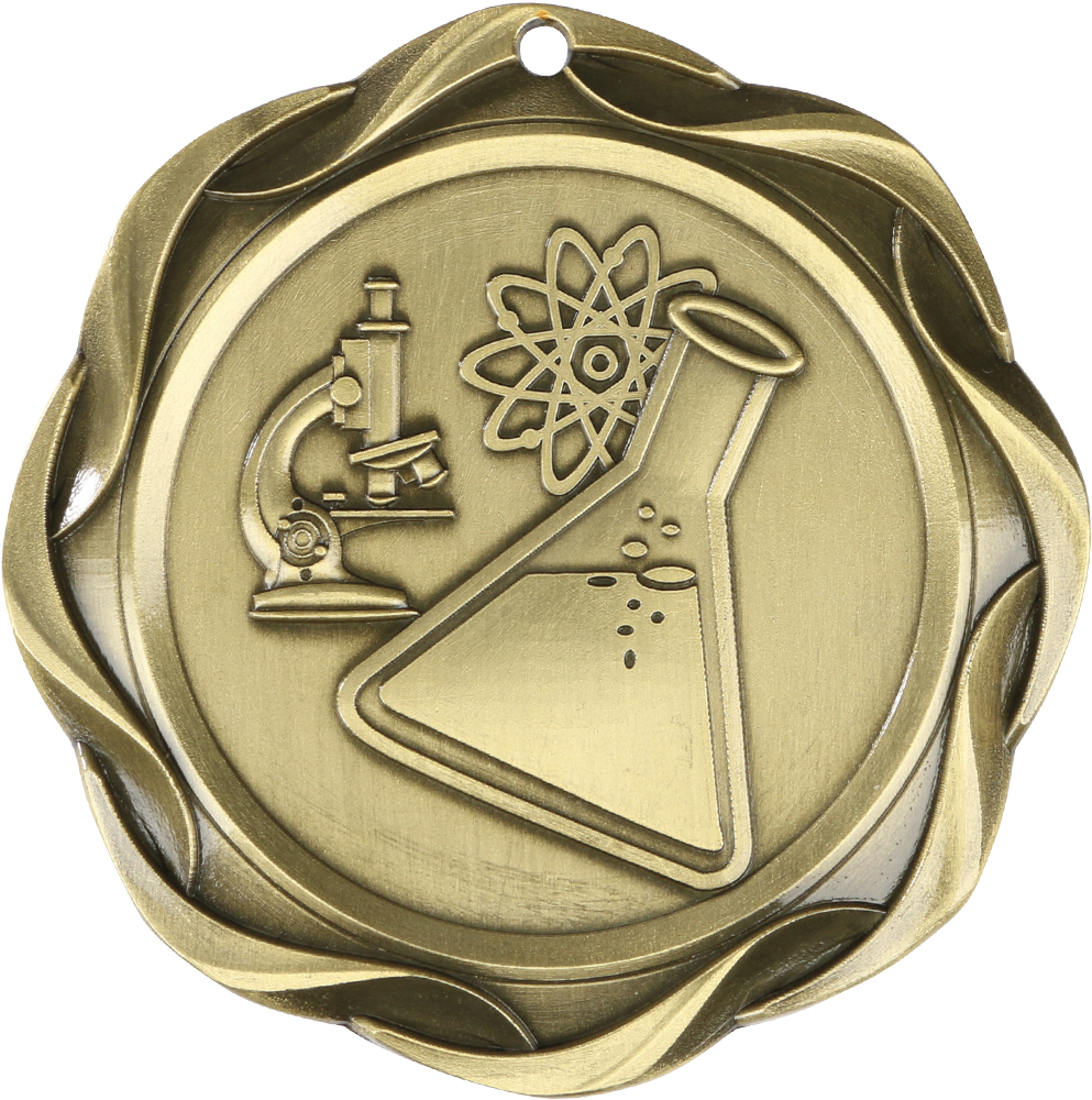 Science Fusion Diecast Medal