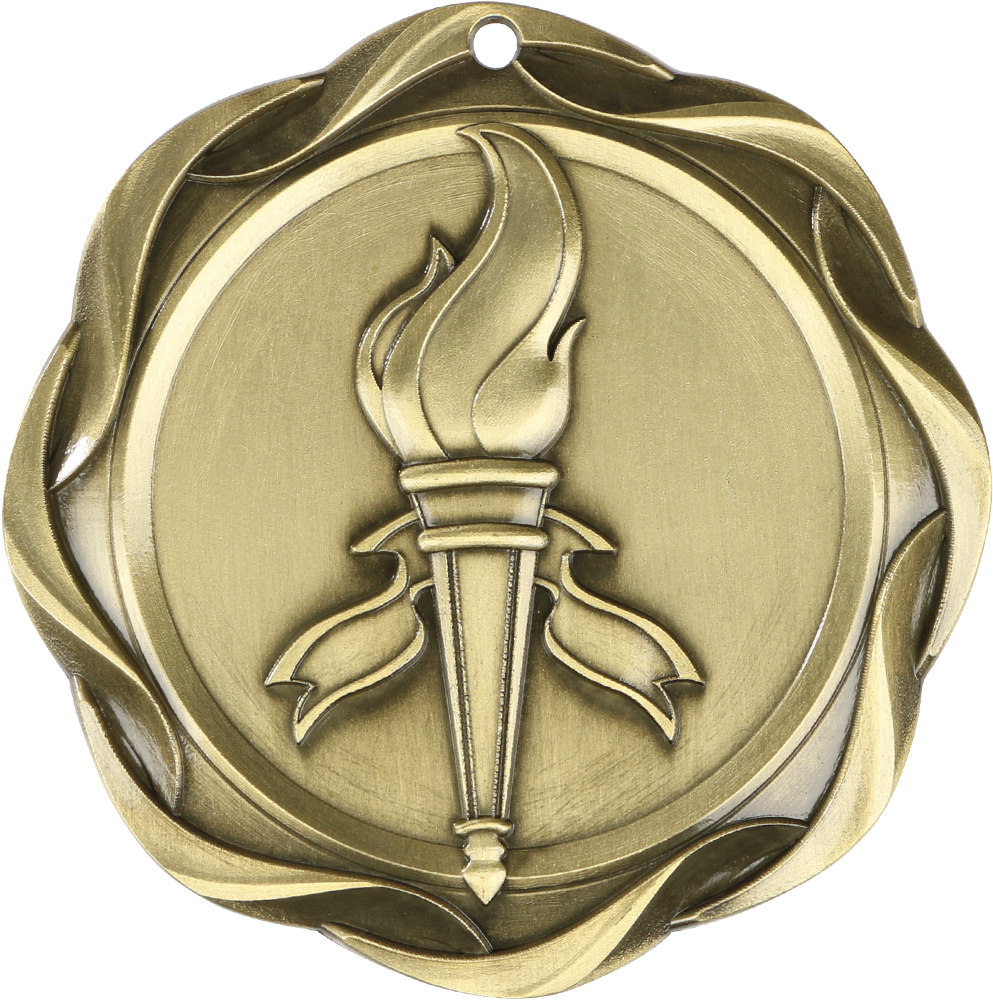 Victory Torch Fusion Diecast Medal