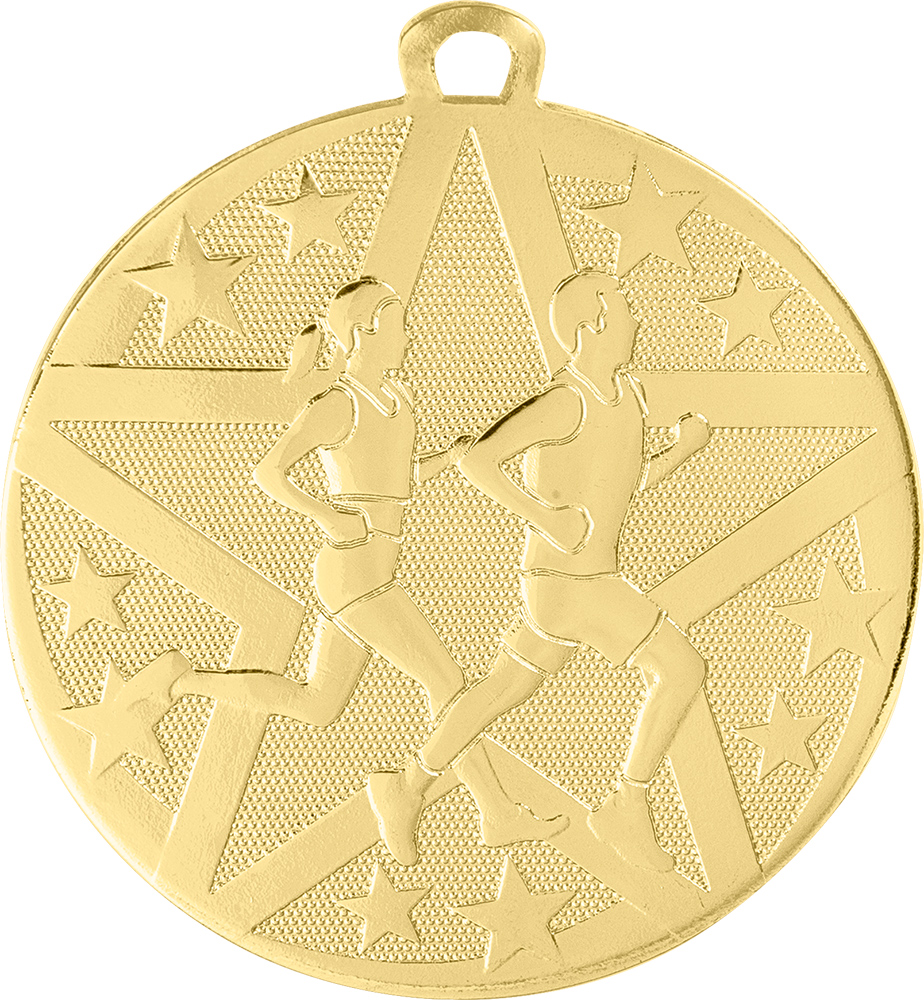 Cross Country Bright Superstar Medal