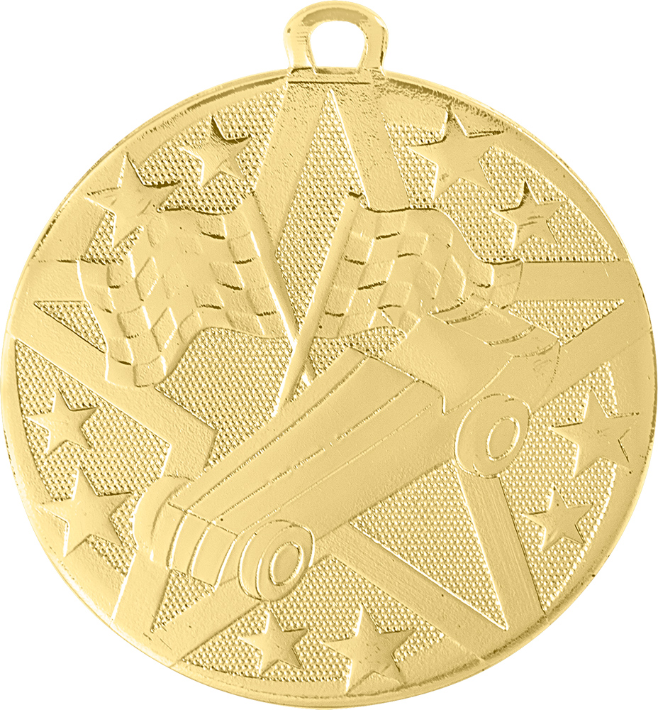 Pinewood Derby Bright Superstar Medal