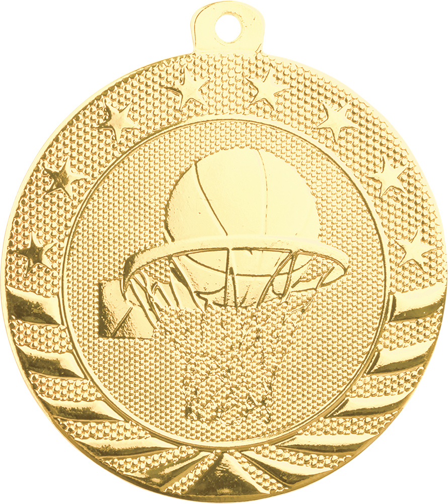 Basketball Starbrite Medal