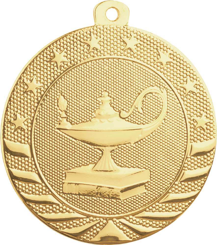 Lamp of Knowledge Starbrite Medal