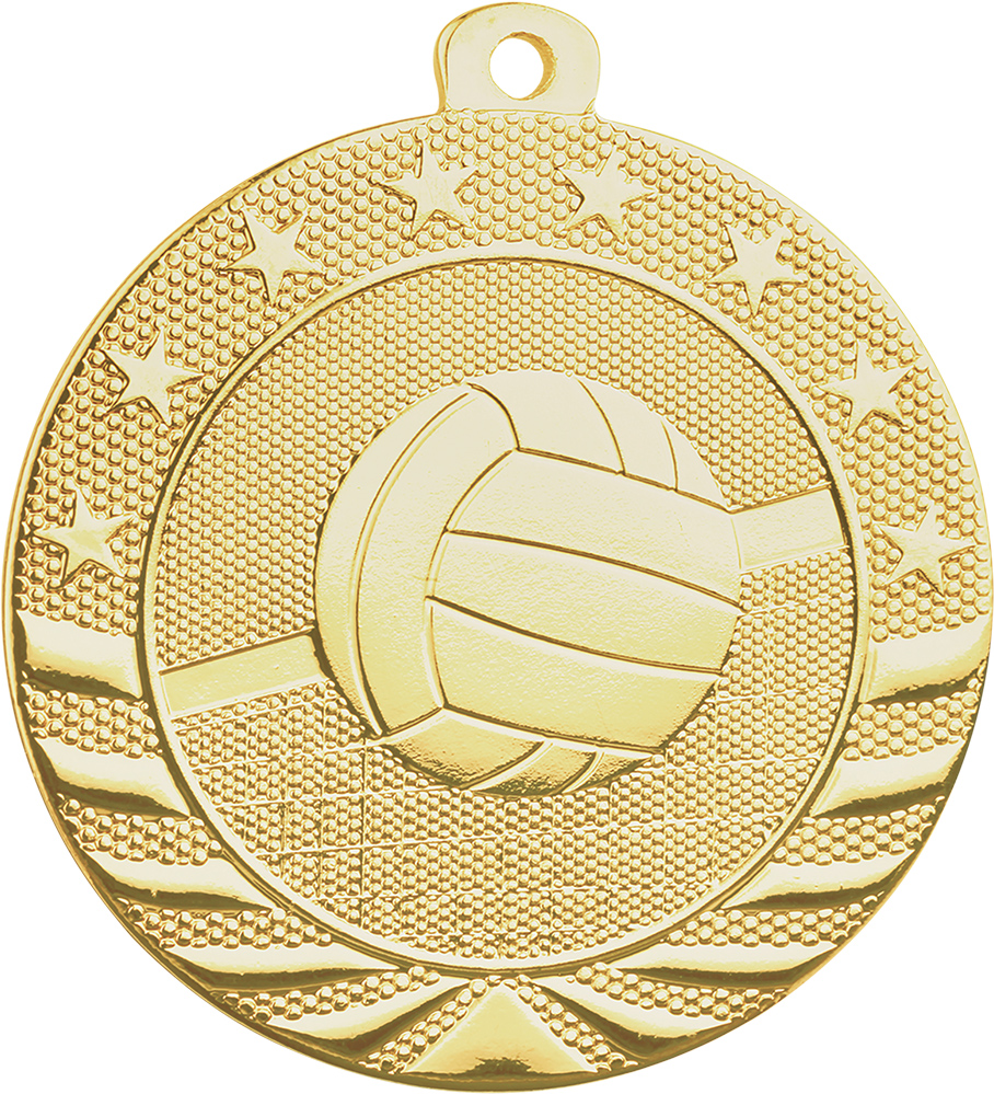 Volleyball Starbrite Medal