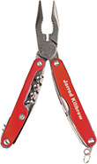 14 Function Multi-Tool with Pouch- Red