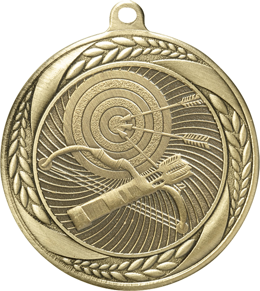 Archery Laurel Wreath Medal