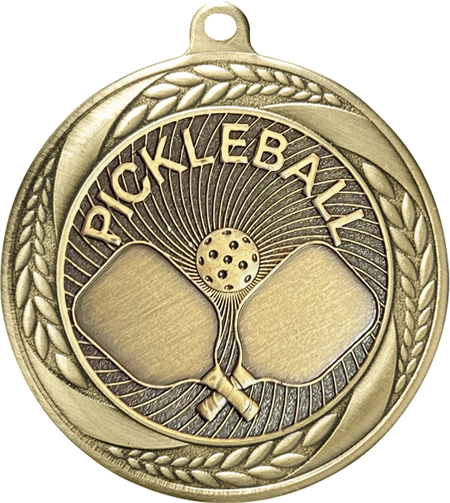 Pickleball Laurel Wreath Medal