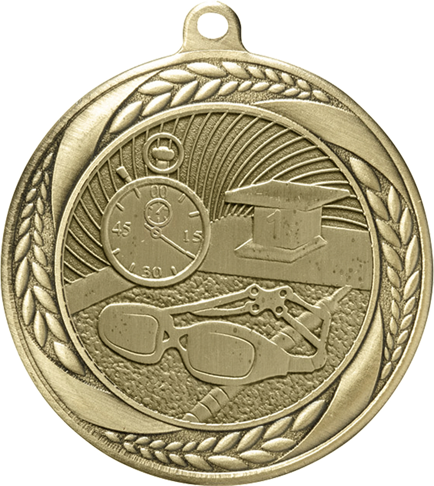 Swimming Laurel Wreath Medal