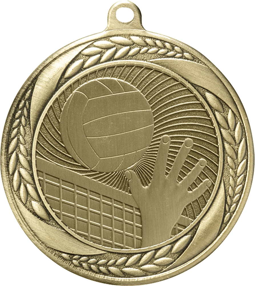 Volleyball Laurel Wreath Medal