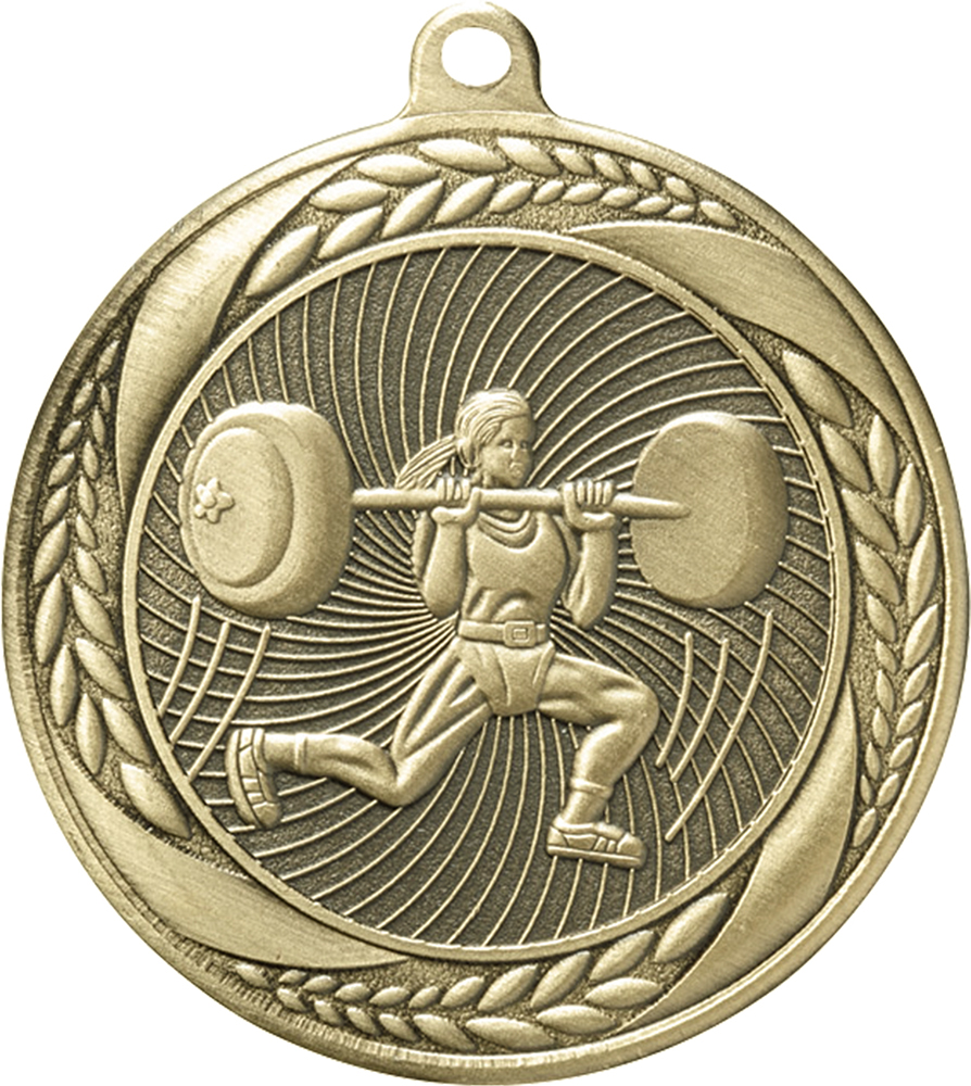 Weightlifting Female Laurel Wreath Medal