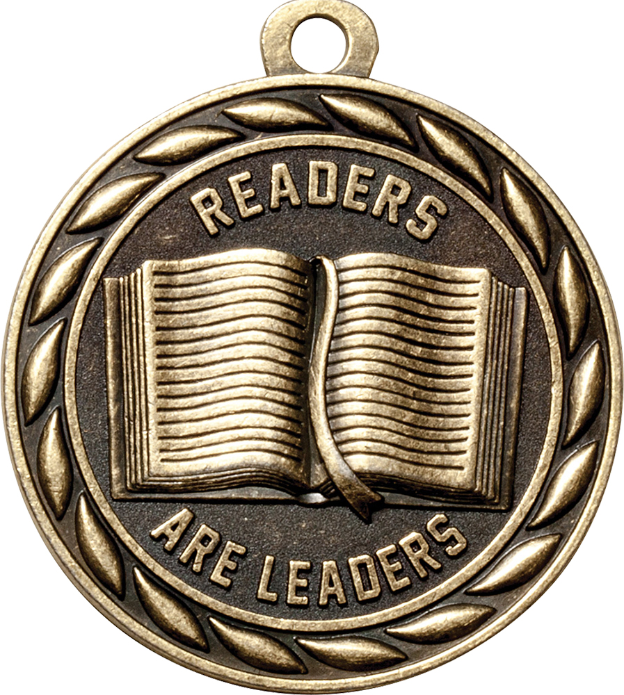 Readers are Leaders Scholastic Medal- Gold