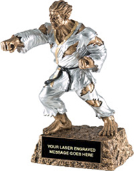 Martial Arts Monster Resin Trophy