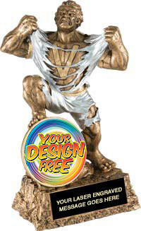 Victory Custom Insert Holder Monster Resin Trophy