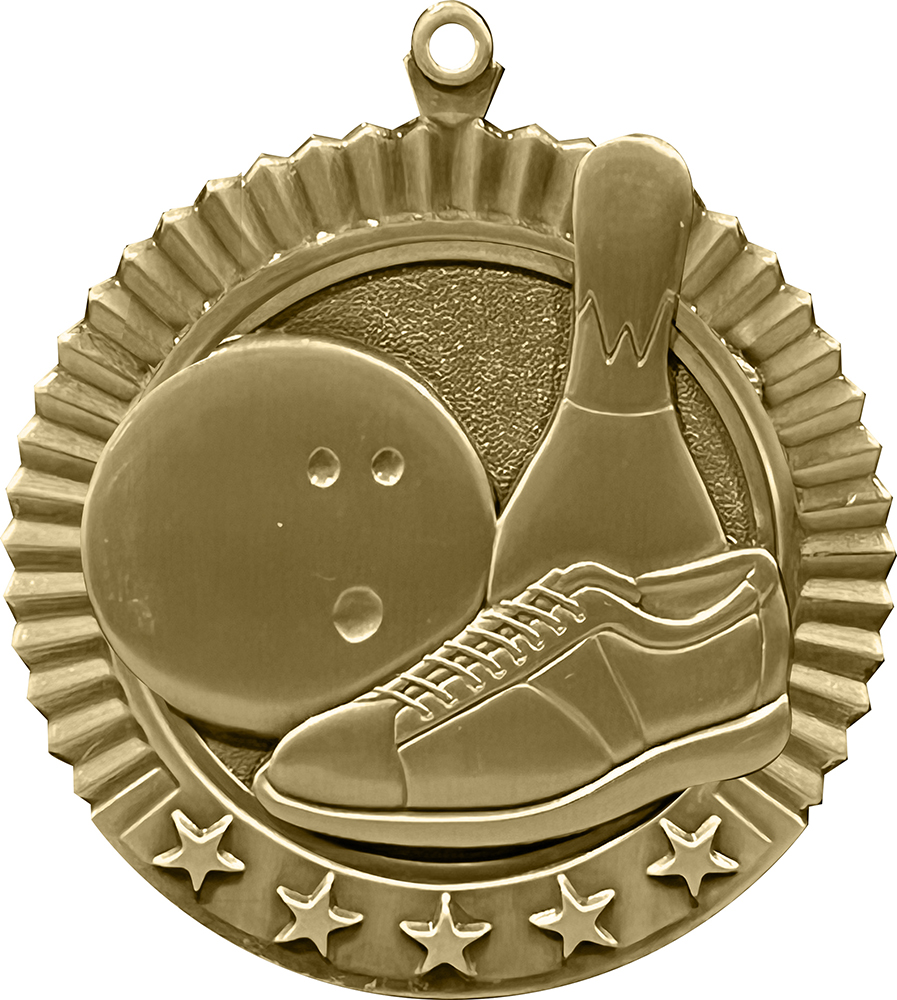 Bowling 5 Star Medal