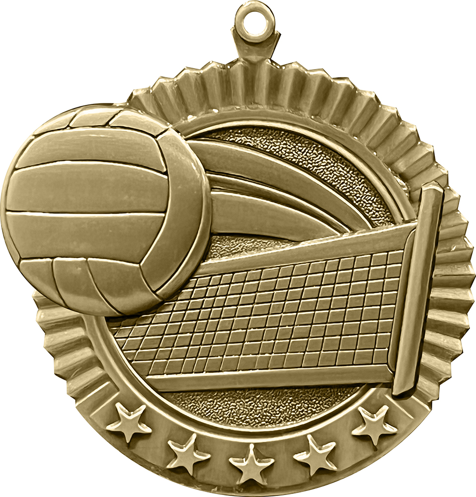 Volleyball 5 Star Medal